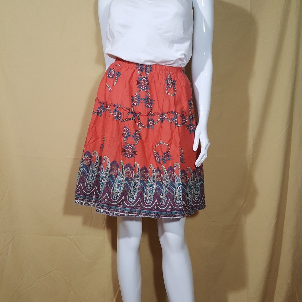 Women's  paisley skirt